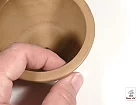 Okrhla vyia bonsai miska z yixing keramiky